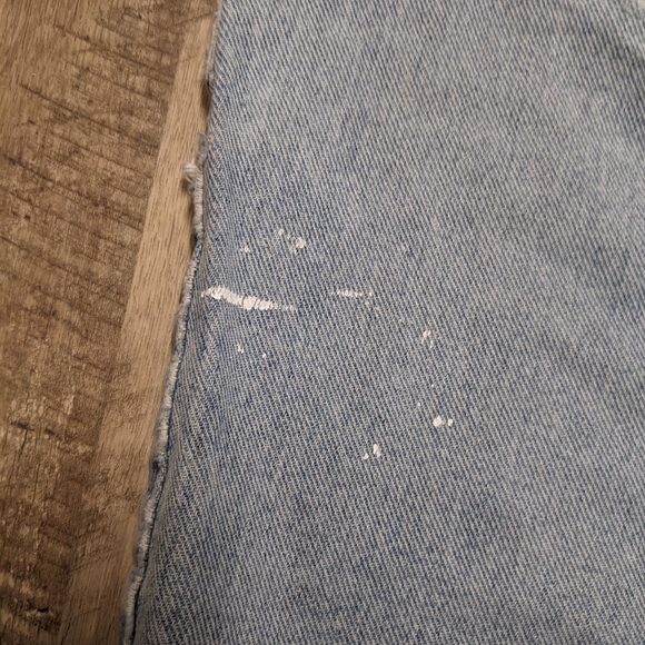 St. John's Bay Distressed Grunge Denim 90's Look Pencil Skirt - Picture 9 of 14